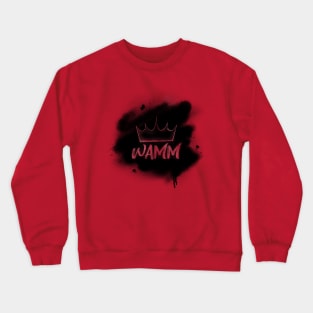 WAMM KING CROWN GRAFFITI Crewneck Sweatshirt